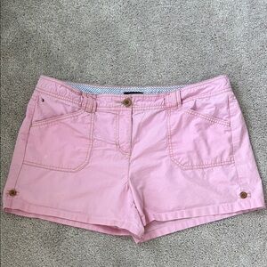 Tommy Hilfiger Pink Bermuda Shorts with Cuffed Hem size 16